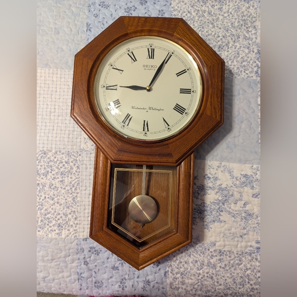 Seiko Westminster Whittington Wall Clock - Picture 1 of 4